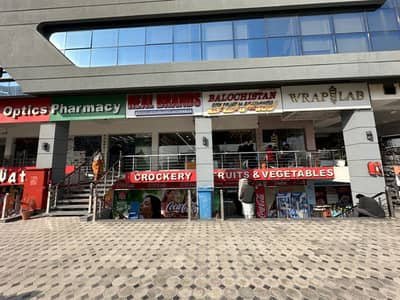 Ground Floor Shop For Sale With Rental Value Of 9 Lac Per Month In Main I8 Markaz Islamabad