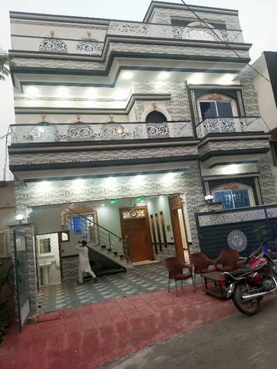 Brand New House 6 Marla Double Storey House For Sale In Airport Housing Society Water Bore 24h Main Street