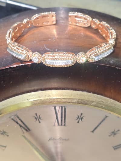 Gold & Diamond Bracelet like bangle