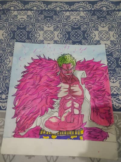 Hand-Draw Doflamingo Anime Art | One Piece Fan Art Best offer