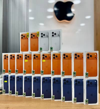 Iphone 17 Pro Max PTA Official Box Pack/ 17 Air JV/ 16 Plus 15 Jl