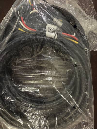 New copper pipes and wires