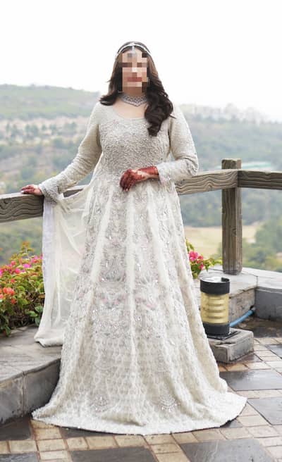 Bridal dress/ walima & Nikkah Events/ walima dress/ Maxi