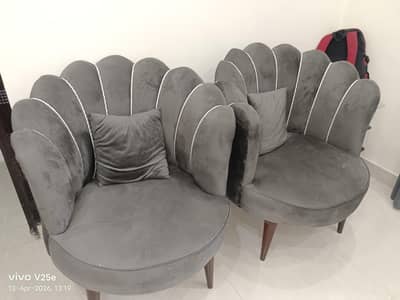2 big size bedroom chairs