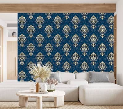 Wallpaper-Customise wallpaper-Wooden Flooring-Vinyl flooring-Blinds