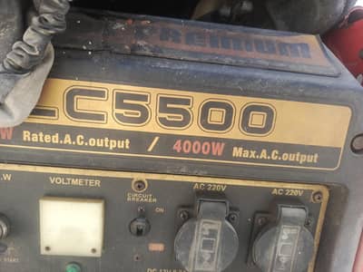 LC premium generator 4000W perfect condition