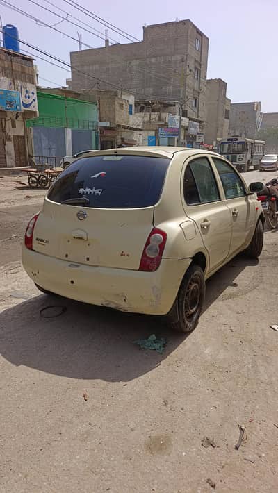 Nissan march 2006 model registration 2012