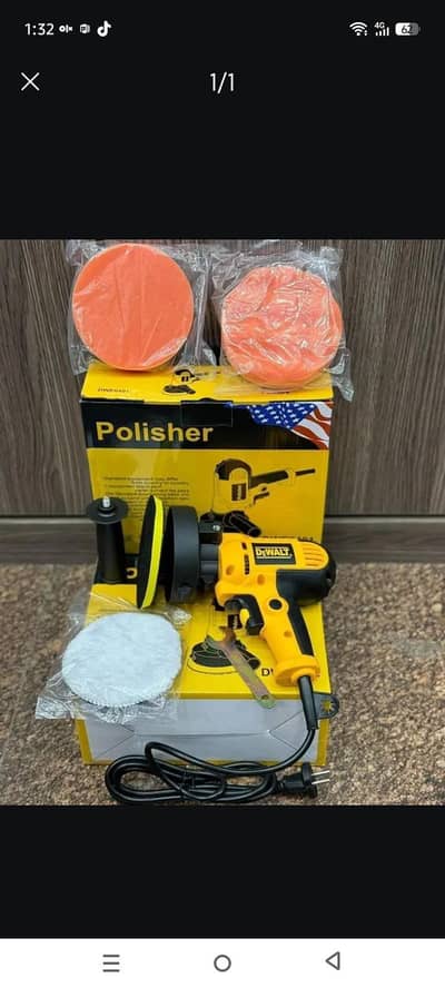DeWalt polisher orignal copper 700 watts and