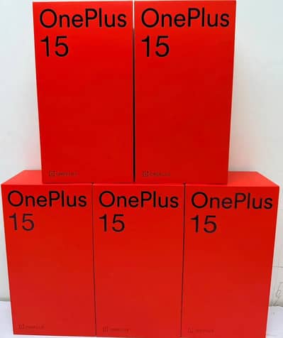 OnePlus 15 5G (256GB/512GB) Snapdragon 8 Elite Gen 5 | Non PTA|7300mA
