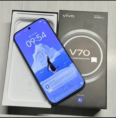 Vivo V70 5G just box open phone