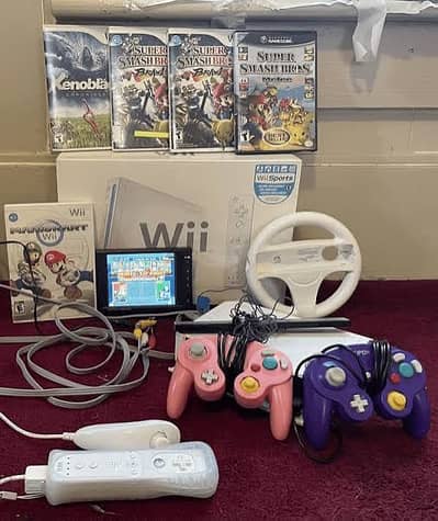 Nintendo Wii (with assessories)