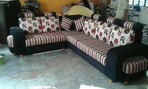 پرانے صوفے صوفہ کم بیڈ ڈائننگ کرسی کا کپڑا چینج وہ بھی اپ کے گھر پر 10
