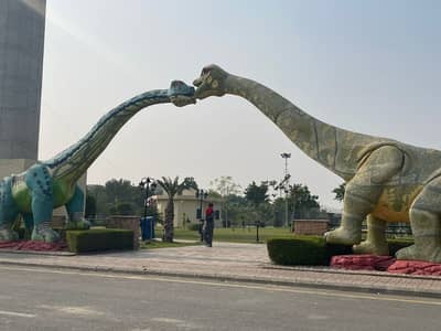 9 Marla Residential Corner Plot With Possession, Utilities And Extra Land Charges Paid At Very Good Location Of E Block, Bahria Orchard Lahore