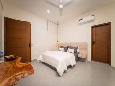 BRAND NEW FURNISHED APARTMENT FOR RENT IN DHA PHASE 8 MURTAZA COMMERICAL