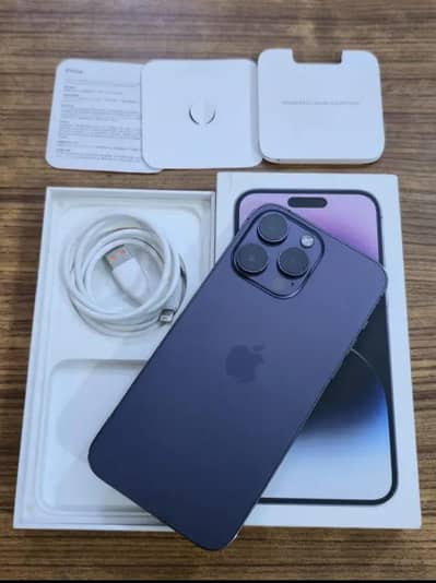 iphone 14 pro max PTA approved official 256Gb tottly original.   13