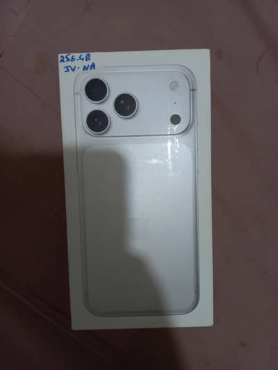 Iphone 17 Pro Max Silver colour (JV) 256GB
