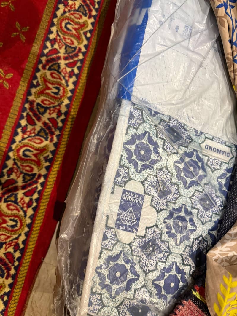 solid old original wood bed 5