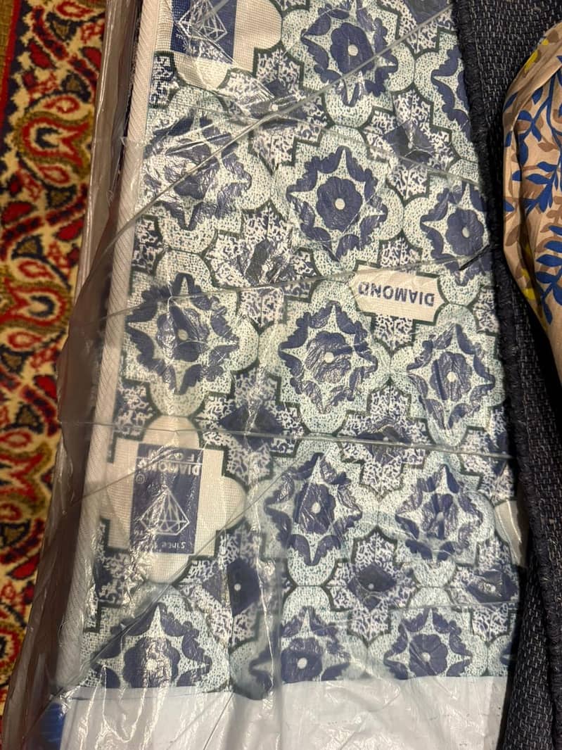 solid old original wood bed 6