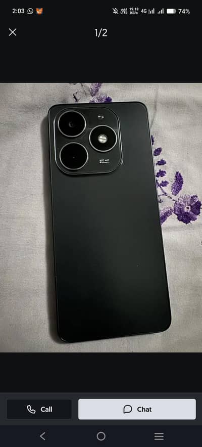 tecno Smart 20 10/10 ladies use phone