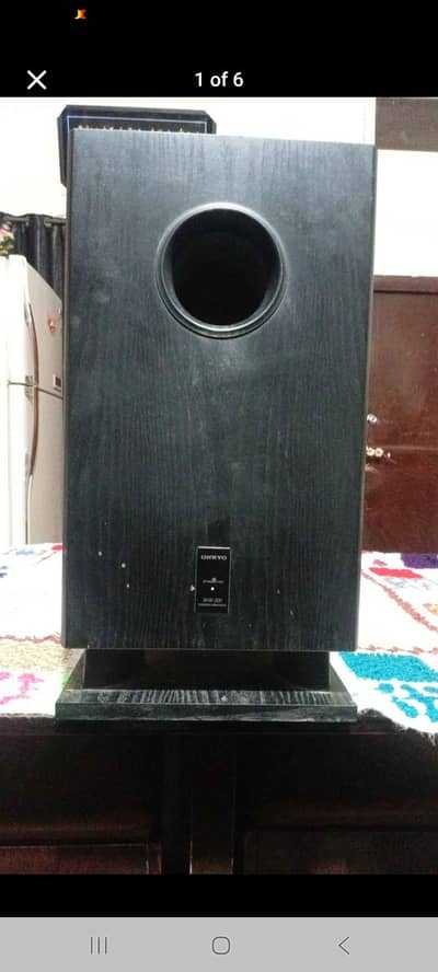 onkyo active woofer 8 inch 110