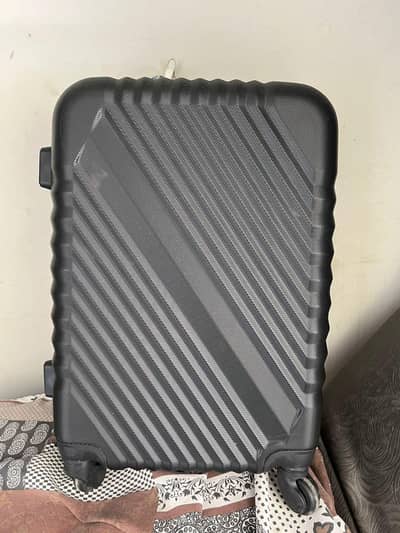 small trolley bag black colour