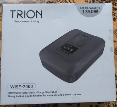 Trion Wise 2000 model ( Solar Capacity 1350 W )