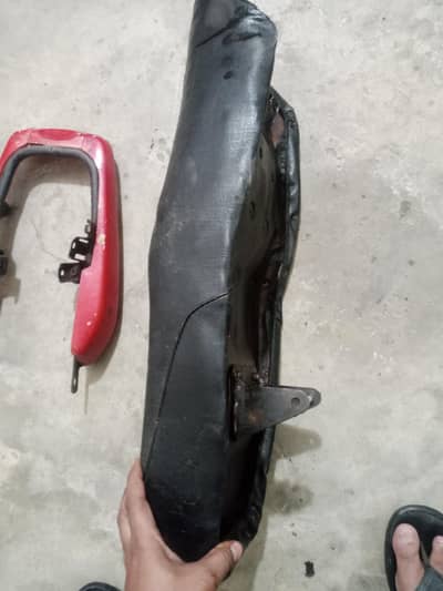 cd 70cc bike seat and sest frame, seat Patti