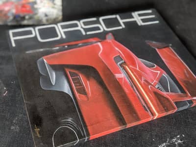 porsche 911 painting for sell
