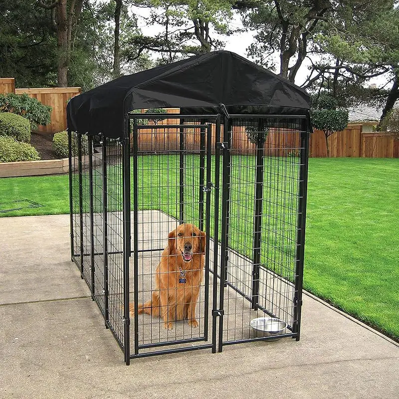 pet house, dog cat  heatproof cage, birds  iron steel wood cage  y — photo 5