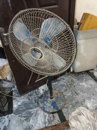 pedistal fan pure cooper old is Gold solid