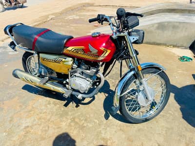 Honda CG 125 Self Gold Adection