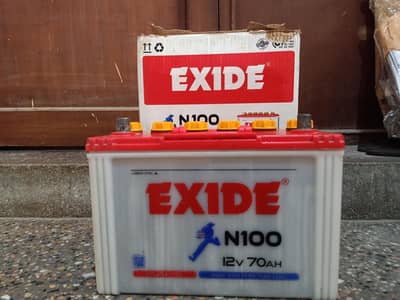 Exide battery just like new