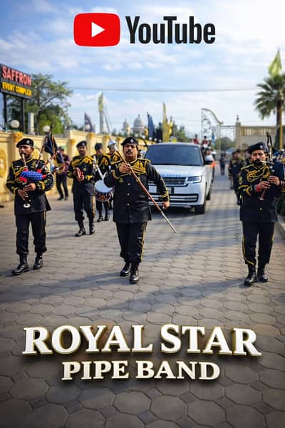 Fauji Band, Weddings Band Baja, Dhol services, Qawali night, Foji Pipe