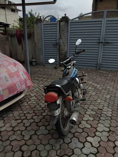 Honda cg 125 single hand only on weakened