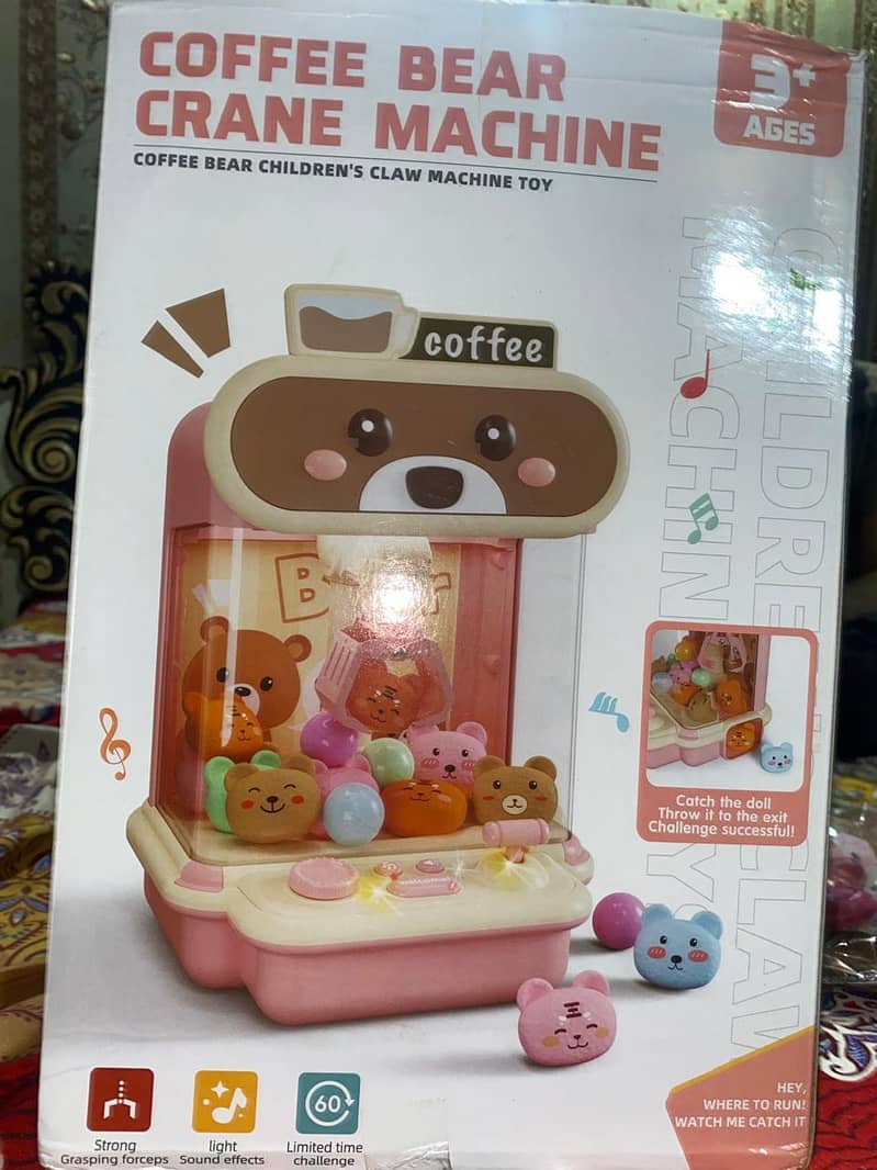 coffee bear crane machine 0