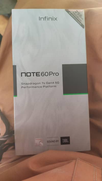 infinix note 60pro Box pack