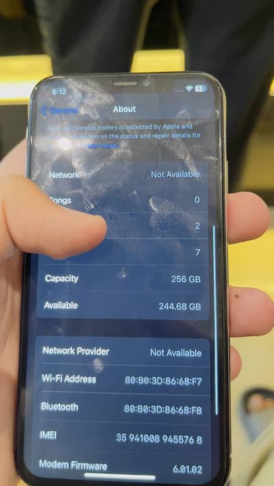 IPHONE X non pTA 256 gb