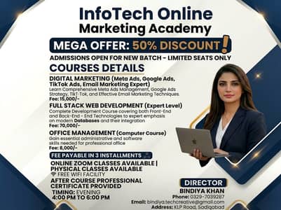 Digital Marketing & IT Course (Online + Physical)