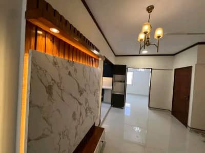 Luxury Apartment 2 Bed D/D Bungalow facing Brand New Shahbaz Commercial Area Karachi
