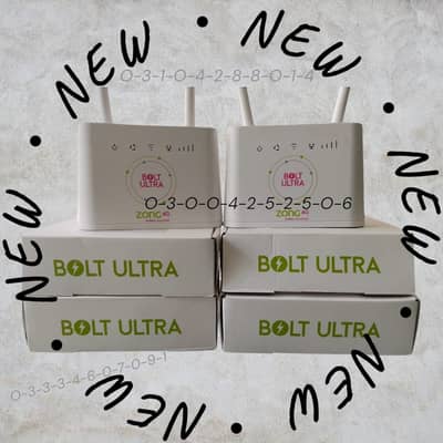 zong bolt ultra double antenna with battery back up lan port router