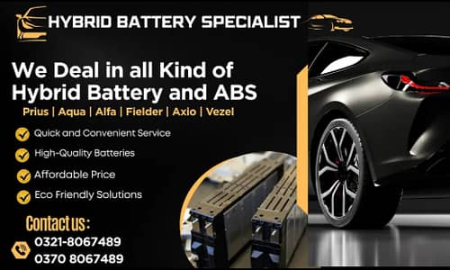 Toyota hybrid battery/Lithium battery/AbS Cell available