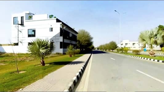 CORNER Facing Park 1 Kanal Top Location Plot No-687 Block W Phase 8 DHA Lahore For Urgent Sale