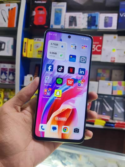 OPPO A58 8/128 Warranty ma ha