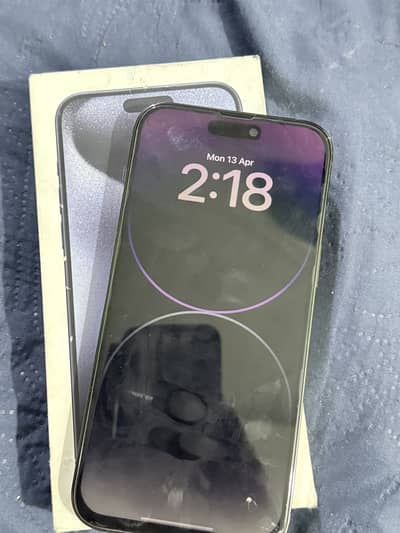 I phone 14 pro max 256gb