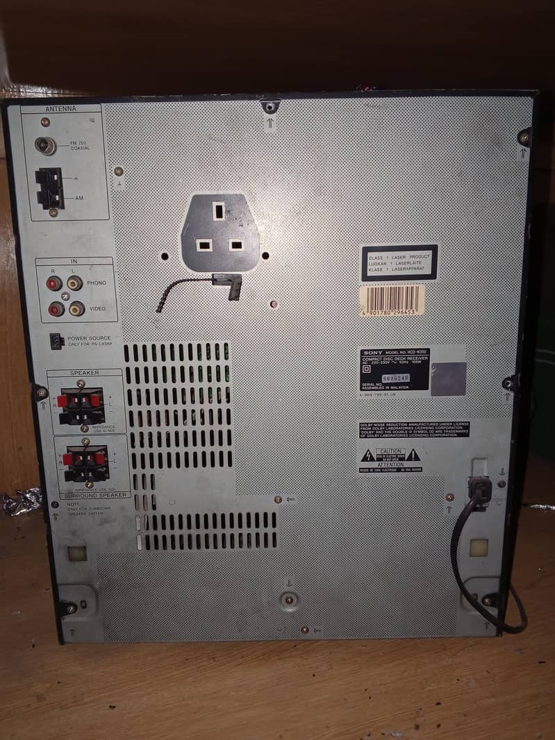 Sony Disk Deck reciever 1