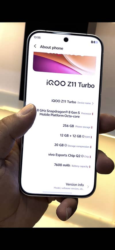 IQOO Z11 Turbo 2026 Model