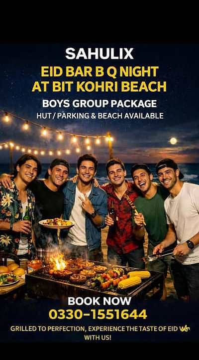 Beach Hut & Resorts Booking Rent Karachi-Sahulix