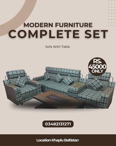 Comfortable Sofa Set
