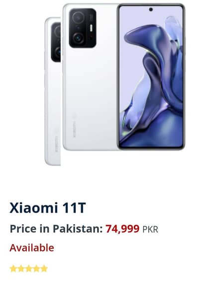 XIAOMI 11T 8/128 TOTAL ORIGANL SET