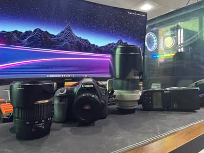 Canon 6D with 28-75 f2.8, 70-200 f/2.8, 50mm STM 1.8, Godox Flash Gun